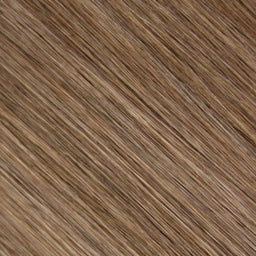 #6/8 TOFFEE BROWN WITH LIGHT BROWN MACHINE TIED WEFT